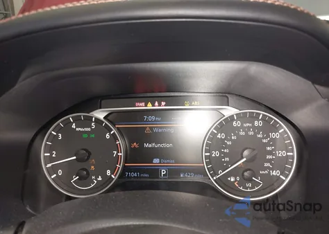 2020 Nissan Altima Sr Fwd из США, поврежденный, VIN 1N4BL4CV7LC186787